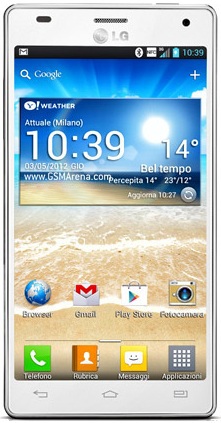 Смартфон LG Optimus 4X HD P880 White - Фурманов