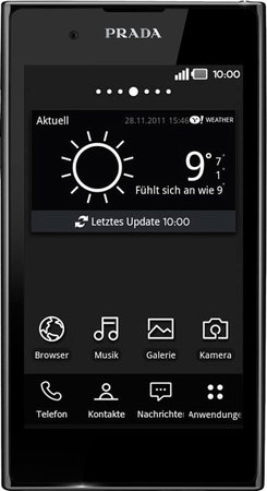 Смартфон LG P940 Prada 3 Black - Фурманов