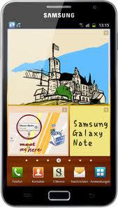 Смартфон Samsung Galaxy Note GT-N7000 Blue - Фурманов