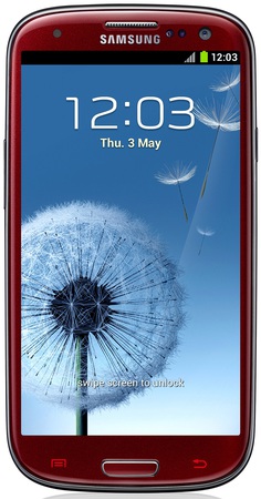 Смартфон Samsung Galaxy S3 GT-I9300 16Gb Red - Фурманов