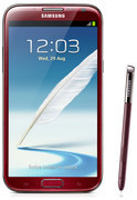 Смартфон Samsung Samsung Смартфон Samsung Galaxy Note II GT-N7100 16Gb красный - Фурманов